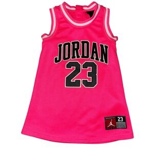 Jordan‎ Baby Pink #23 Basketball Jersey Dress Toddler 12 Months